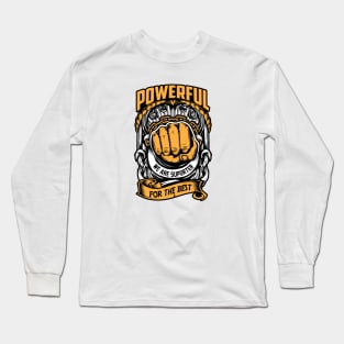 powerful suporter Long Sleeve T-Shirt